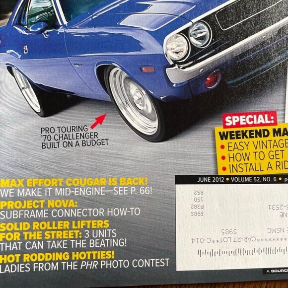 Popular Hot Rodding Magazine June 2012 Vol 52 No 6 u Homebuilt Showstopper - Picture 2 of 7